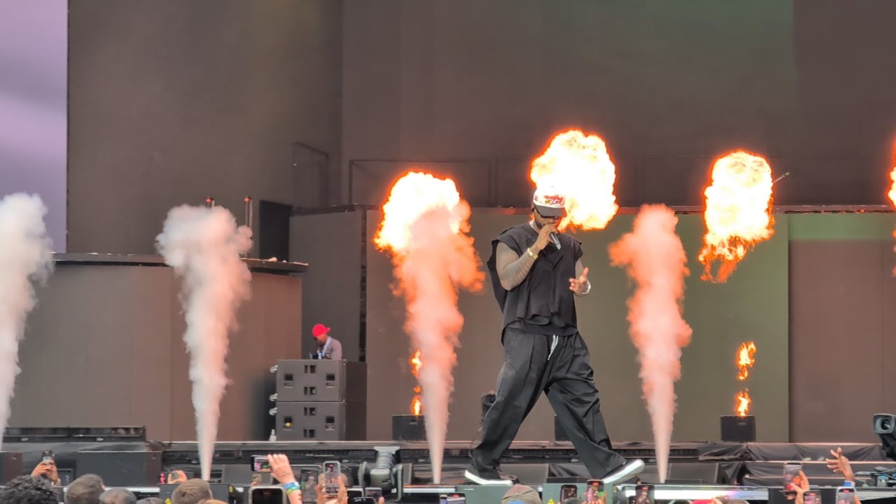 Bryson Tiller - Whatever She Wants live performance London Stadium 2025 #brysontiller  #london