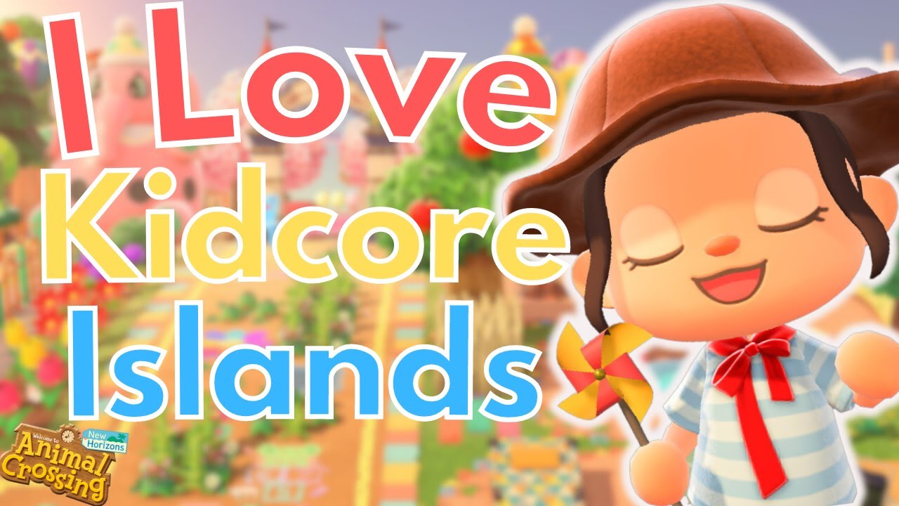 COLOURFUL KIDCORE ISLAND TOUR ISLAND TOUR | ACNH ISLAND TOUR | ANIMAL CROSSING NEW HORIZONS