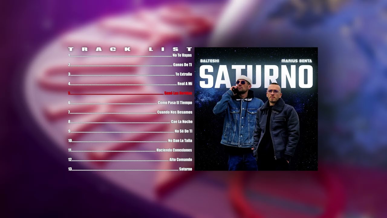 Sané Las Heridas - Balteshi, Marius Benta (Audio) SATURNO🪐
