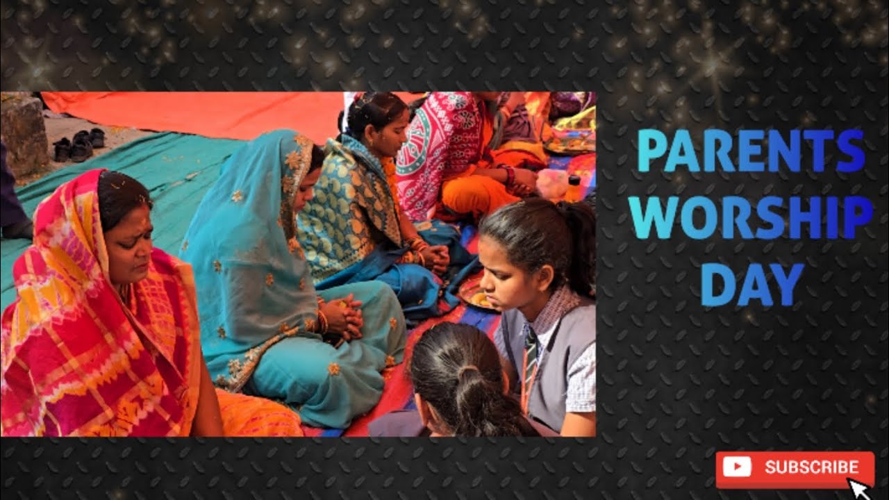 Parents worship Day celebration at VEMS - Bhubaneswar 