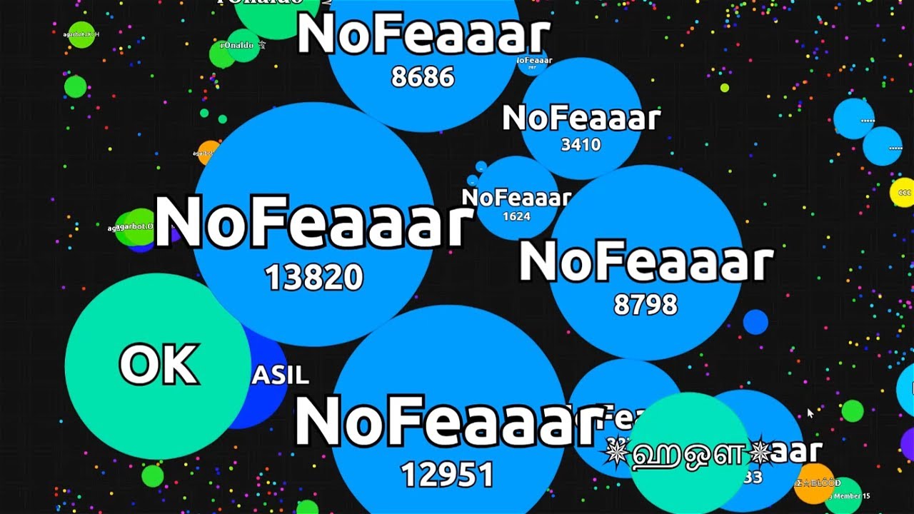 Solo vs Teams in Agar.io #2 (Win/Fail Compilation)