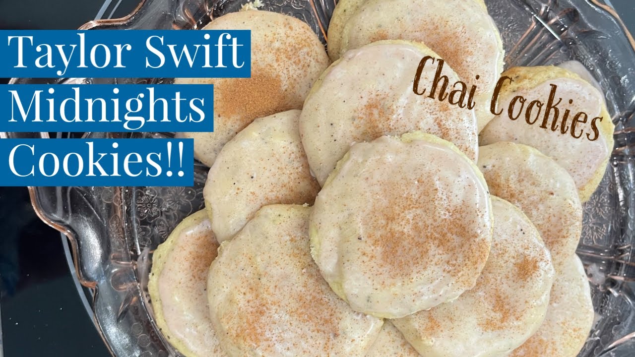 TAYLOR SWIFT CHAI COOKIES Recipe!!! Yummy Fall Spiced Cookie Recipe with Icing!
