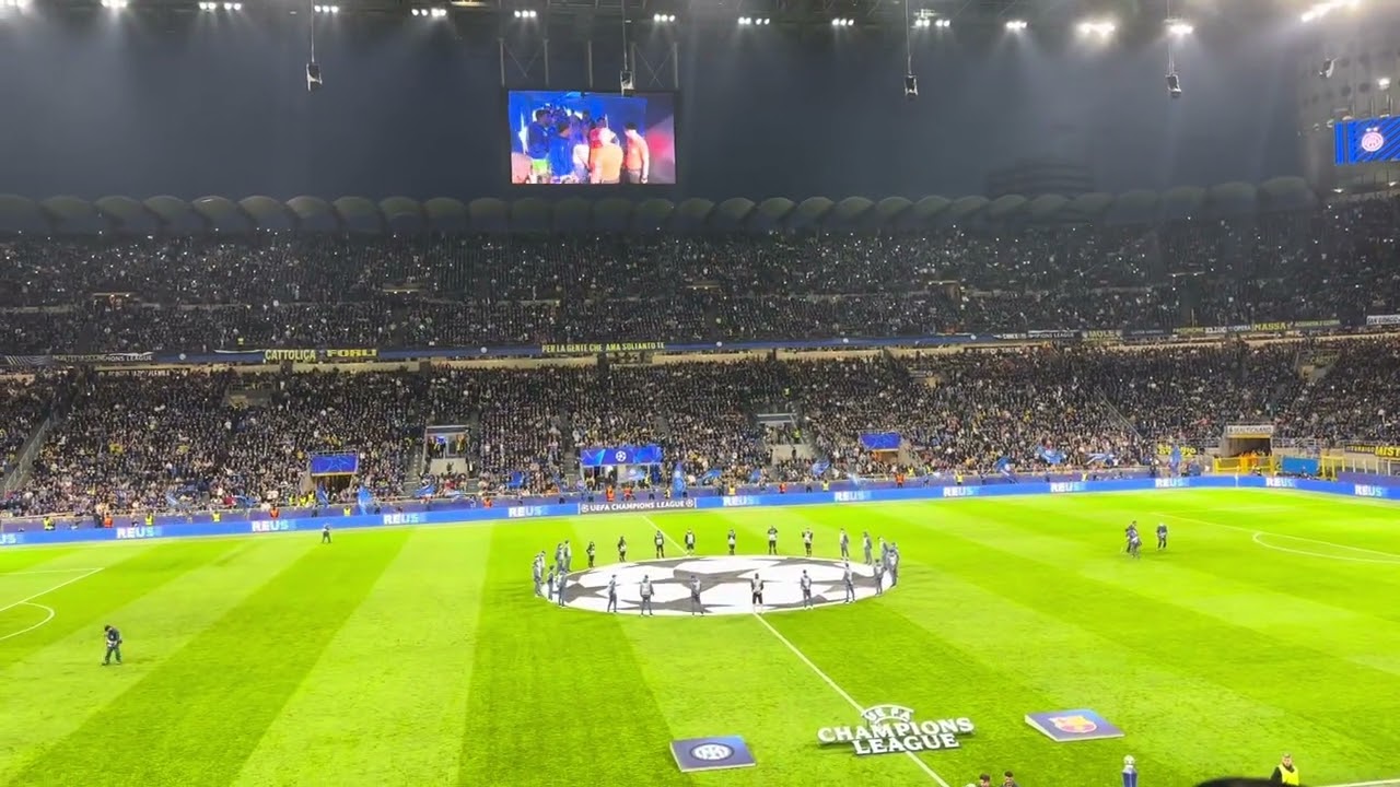 Epic prematch songs! ​ Inter Milano vs Barcelona, champions league semifinal May 6th 2025.