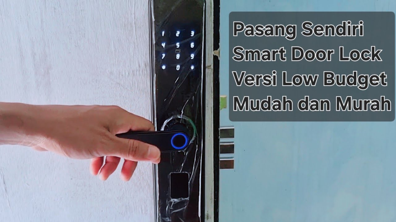 Cara Setting Smart Door Lock Yijiti Atau Sejenisnya | Kunci Pintu Pintar Buat Kaum Mendang Mending |