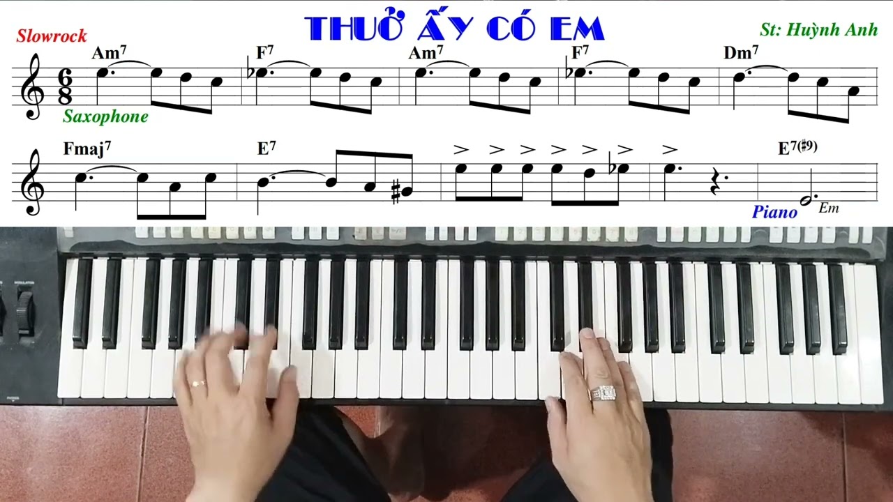 Bài: THUỞ ẤY CÓ EM - Đan Nguyên | Hướng dẫn đệm hát - Ku Tèo Piano.