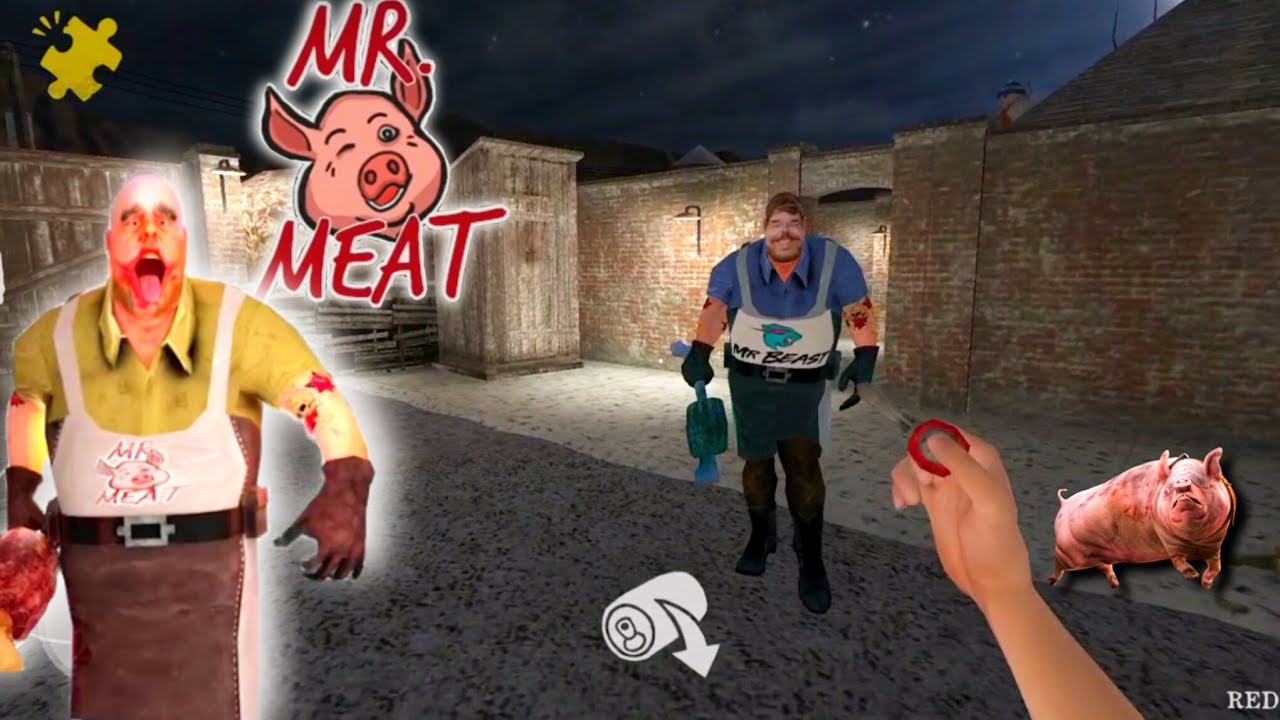 Mr Meat Part 1 | Mr beast Mod Full Gameplay