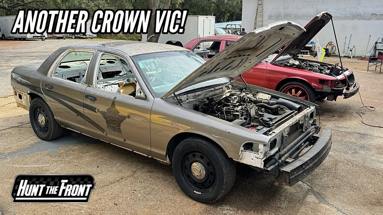 Double the Trouble! We Added Another Crown Vic for this Weekend’s Race