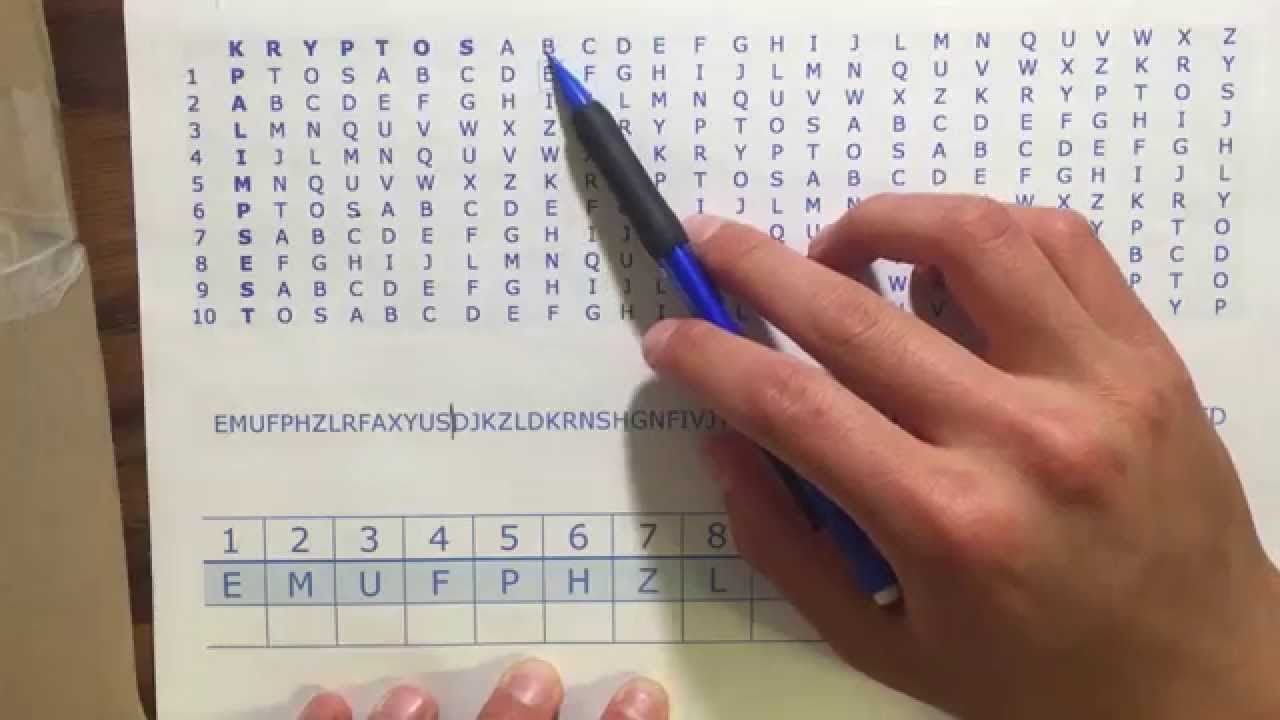 Kryptos - Vigenere Cipher