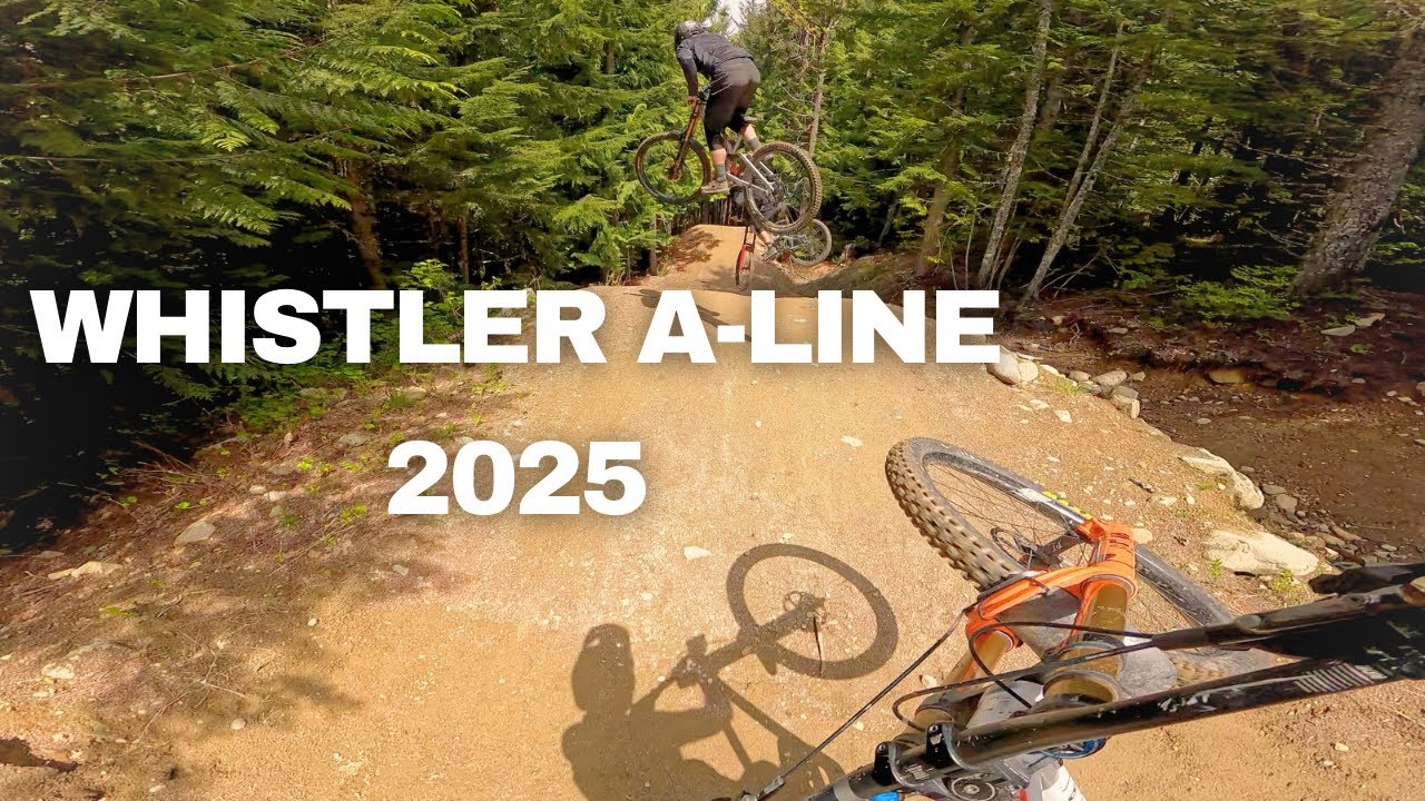 WHISTLER A-Line FULL LAP 4K 2025