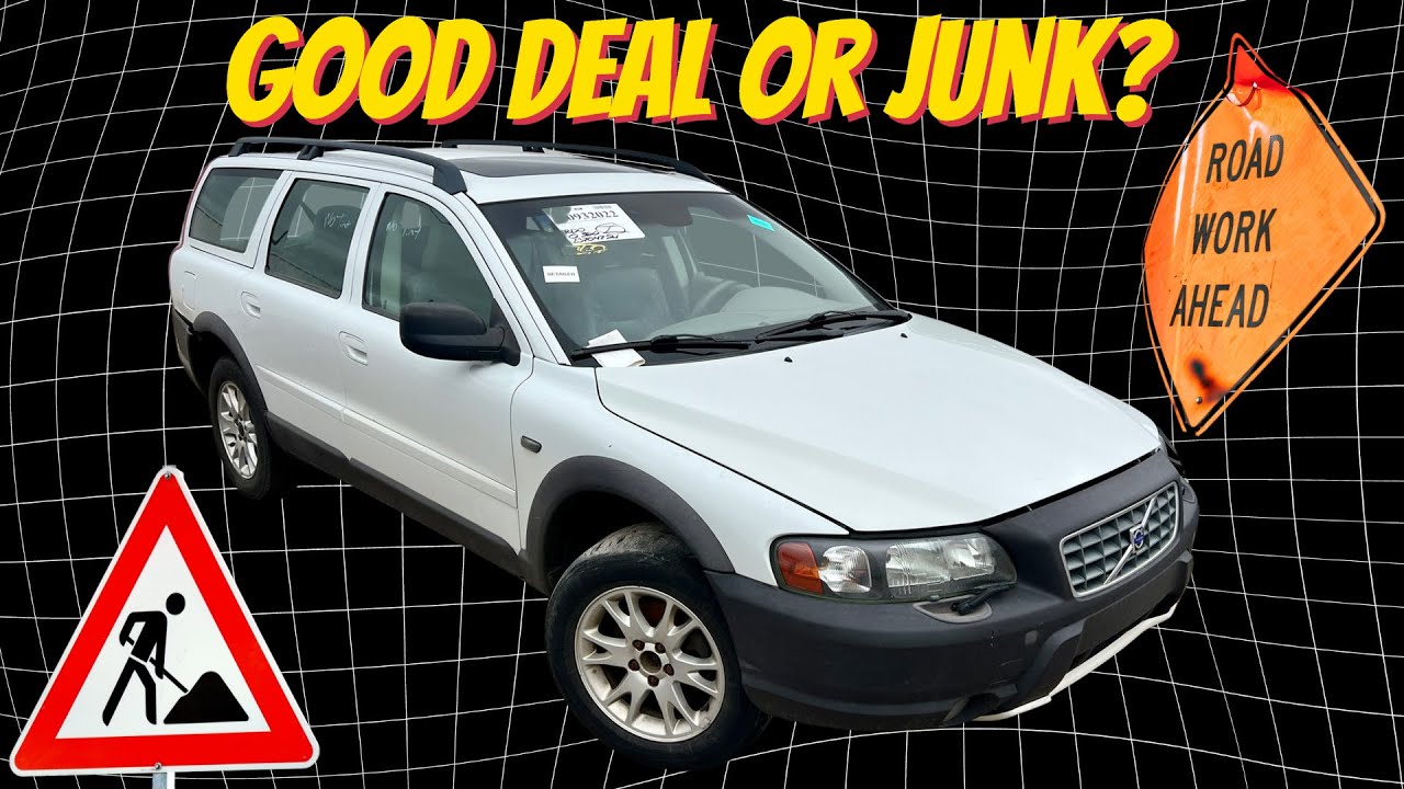 I won a 2004 AWD Volvo XC70 from IAA for $825!! 1st Drive!!