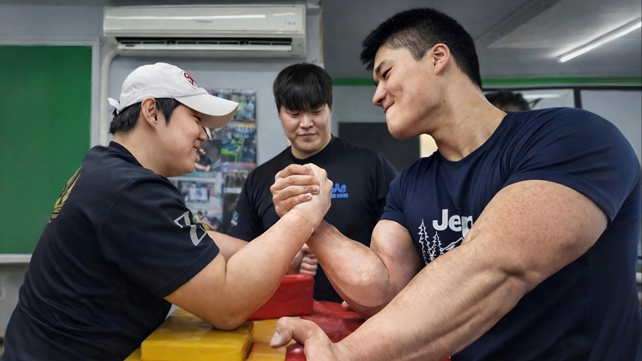 한국 팔씨름 4위 이현준 vs 김세현 | ARMWRESTIING SPARRINGS 2026