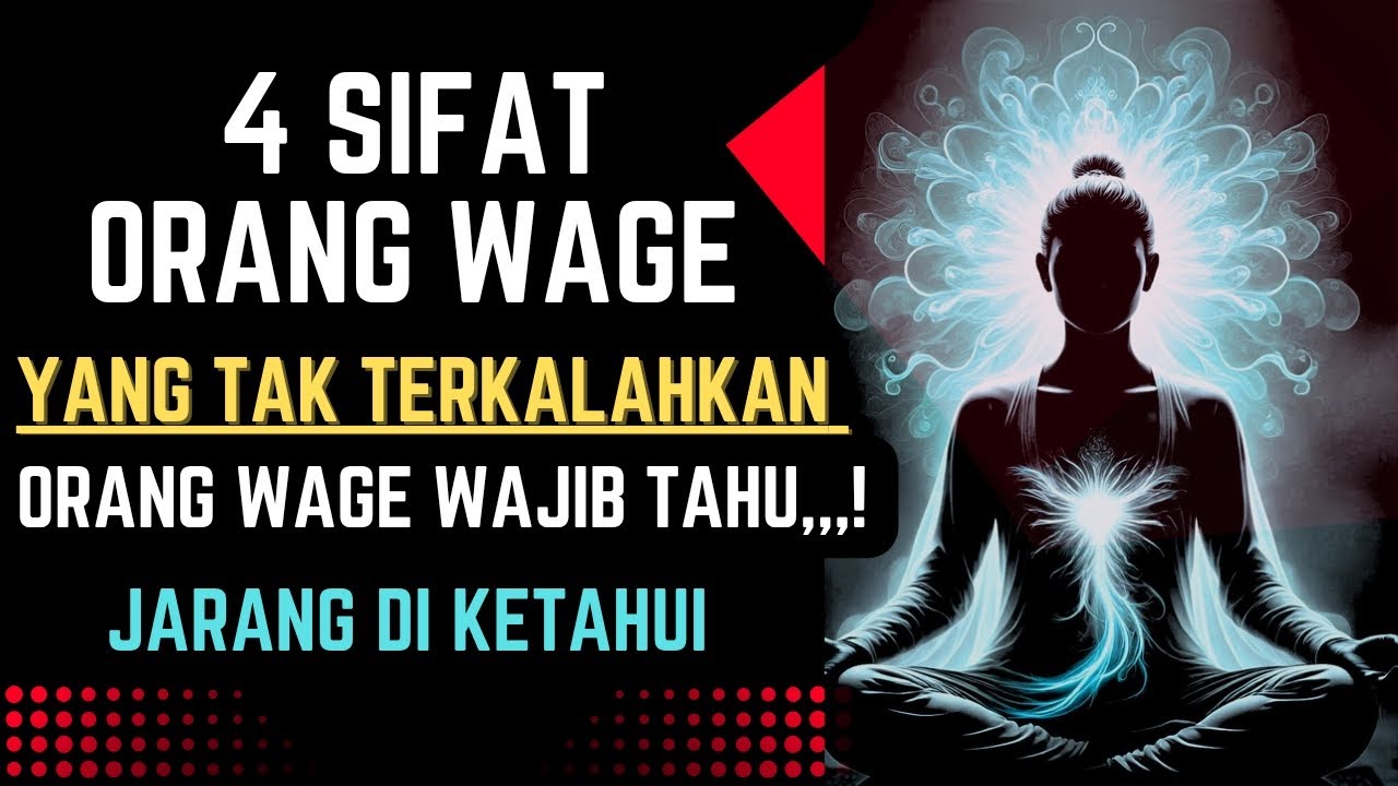 SULIT UNTUK DI TAKLUKAN‼️ORANG WAGE JARANG DI KETAHUI