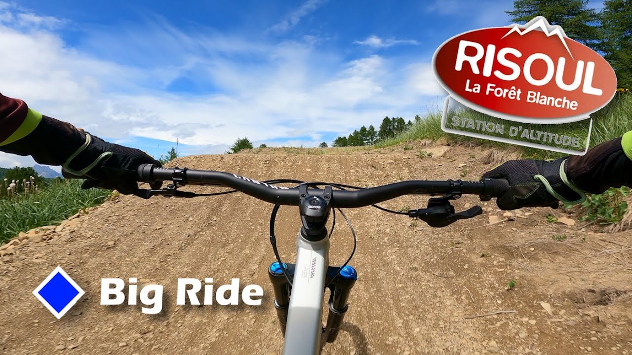 Premier test du CANYON SPECTRAL 9 à Risoul Bike Park !