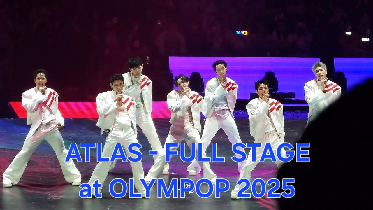 250517 | ATLAS - Full Stage (Mayday Mayday, Ooh!, เป๊ะ, My Treasure) at OLYMPOP 2025