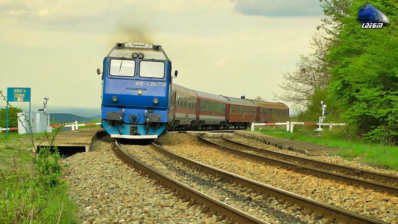 Trafic Feroviar/Rail Traffic in Apuseni Mountains: Stana - Jebuc [Spring Edition] - 01 May 2015