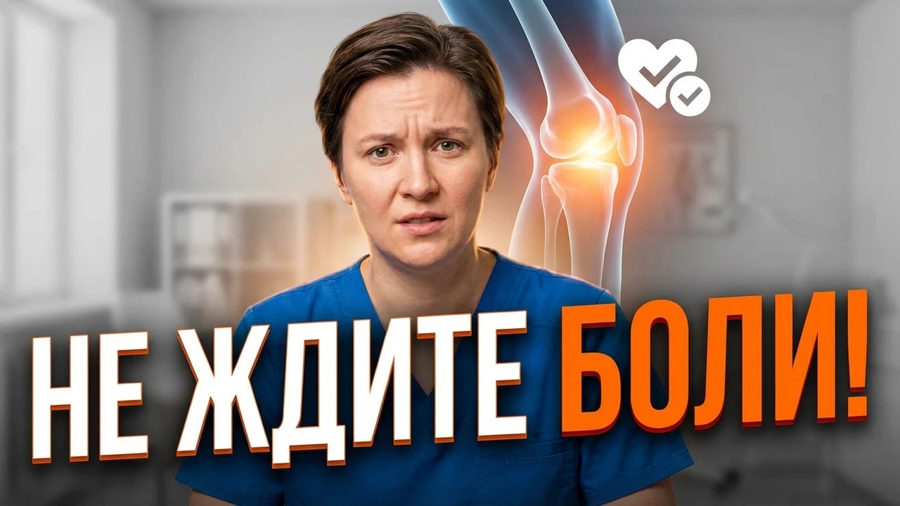 Не ждите БОЛИ при АРТРОЗЕ! БОЛЬ УБИВАЕТ СУСТАВ!!!