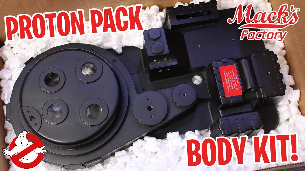 Ghostbusters Proton Pack Body Kit from Mack's Factory! (Unboxing + Overview)