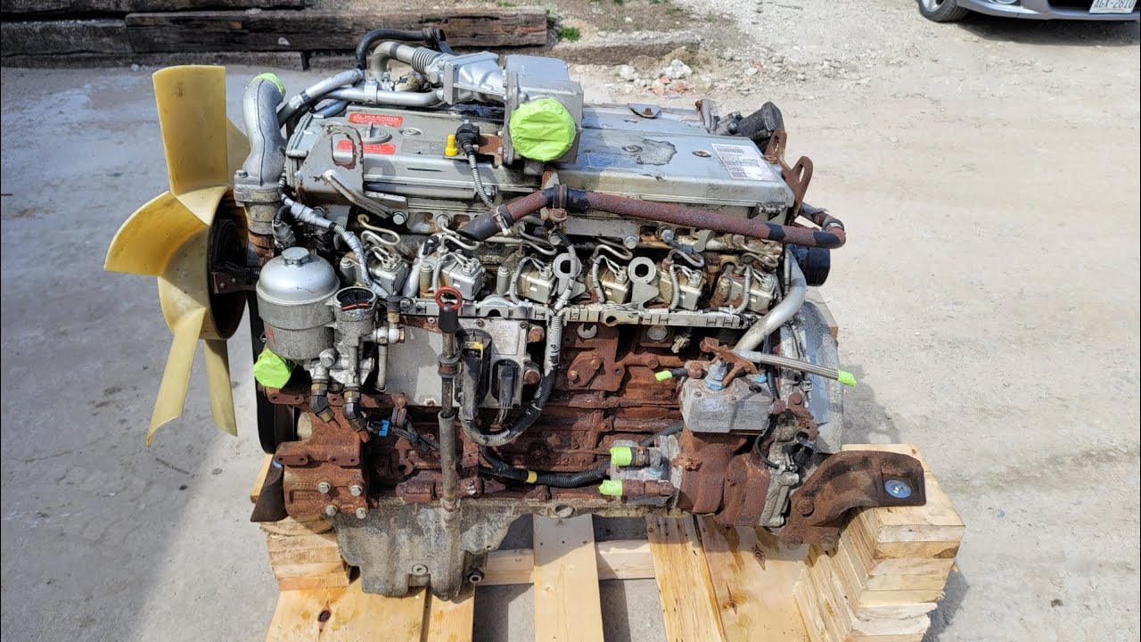 Mercedes-Benz MBE900 OM906LA turbo diesel engine Start and Run #64