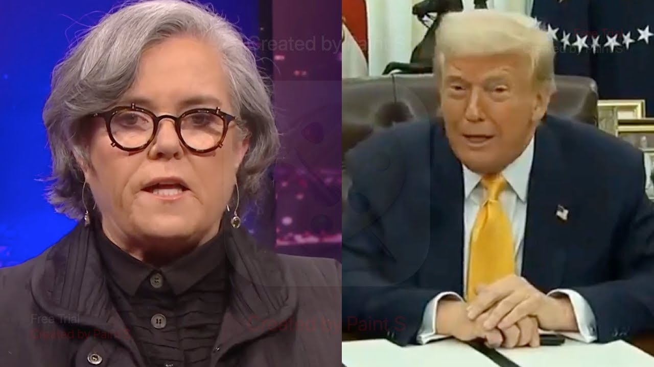 Rosie 'Incredibly Nervous' Before Pointing Out Trump's 'Rigged' Election