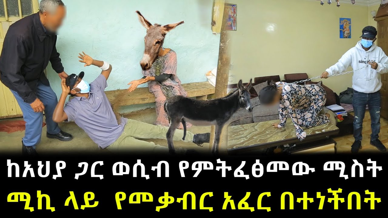 ወደ አህያነት የምትቀየረው ሚስት ሚኪ ላይ  የመቃብር አፈር በተነችበት ። ለማመን የሚከብድ ነገር ገጠመን !!