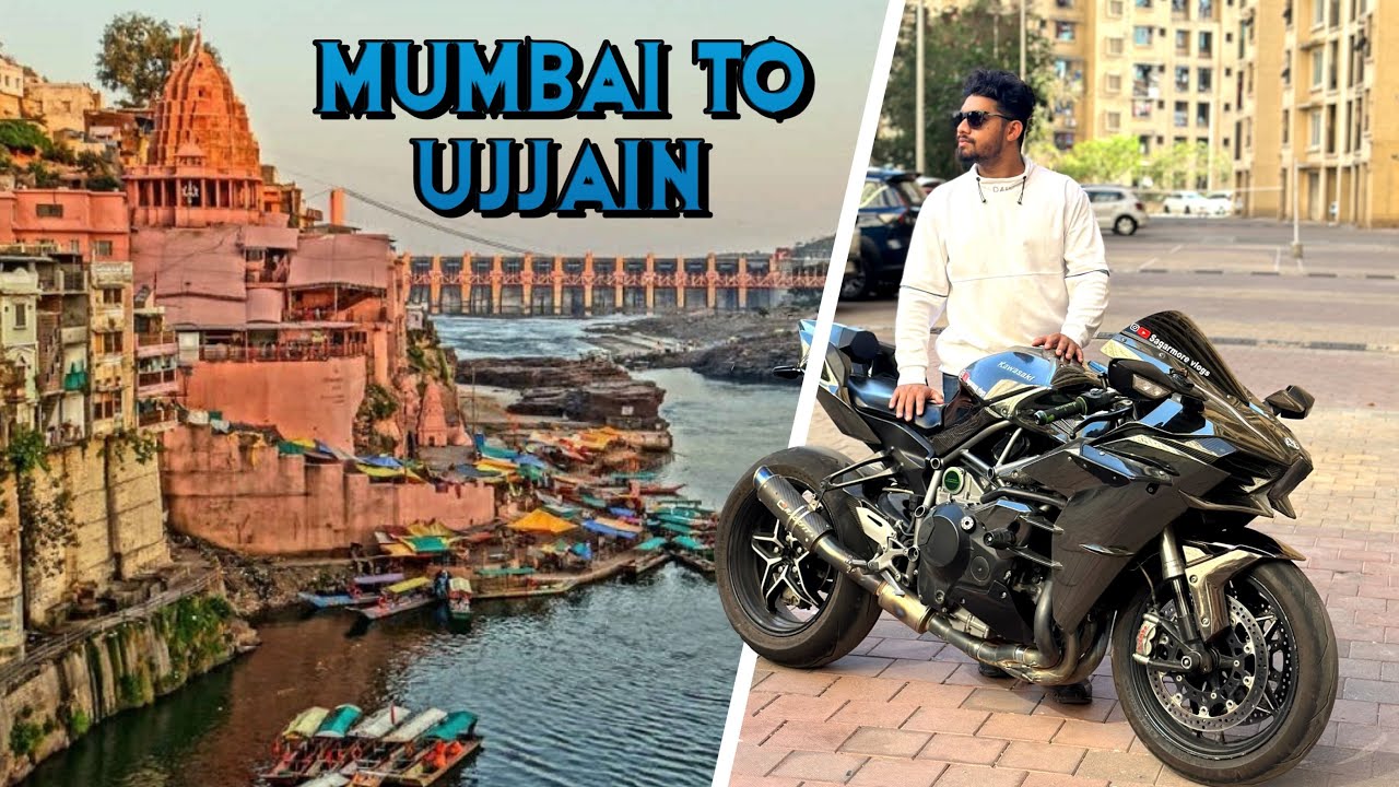 My 1st Long Ride On Ninja H2💚| Mumbai To Ujjain 🙏🏻|Sagarmore vlogs