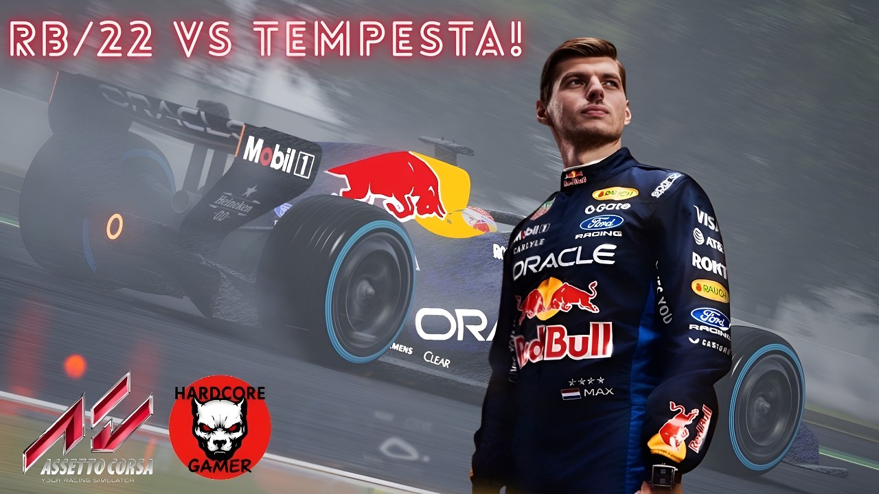 👉 MAX VERSTAPPEN :INFERNO IN BAHREIN💥#F1 #RedBullRB22 #MaxVerstappen #BahrainGP #AssettoCorsa