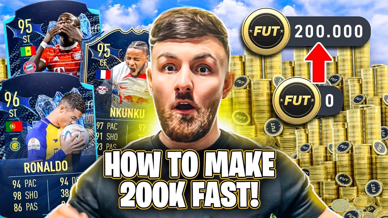 How to Make 200k Coins FAST?! (FIFA 23 BEST SNIPING FILTERS) *step by step 0-200k*