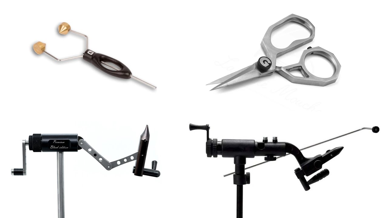 Nymphévolution à l'atelier #10  - Les outils d'un monteur de mouches professionnel