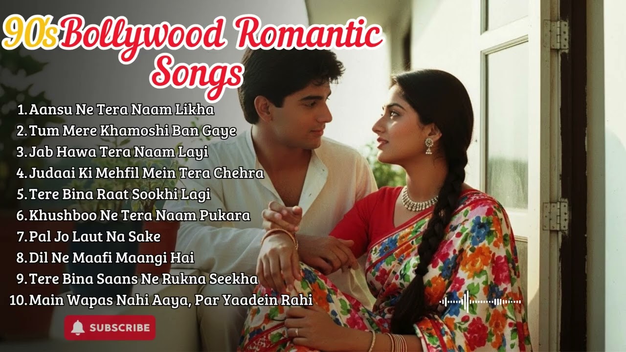 90s Hindi Love Anthems 🌸 | Unforgettable Bollywood Romance