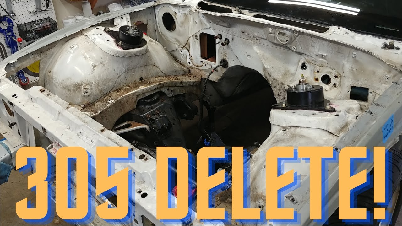 305 TBI Удаление 82-92 Camaro/Firebird (Pt18 LS Swap)