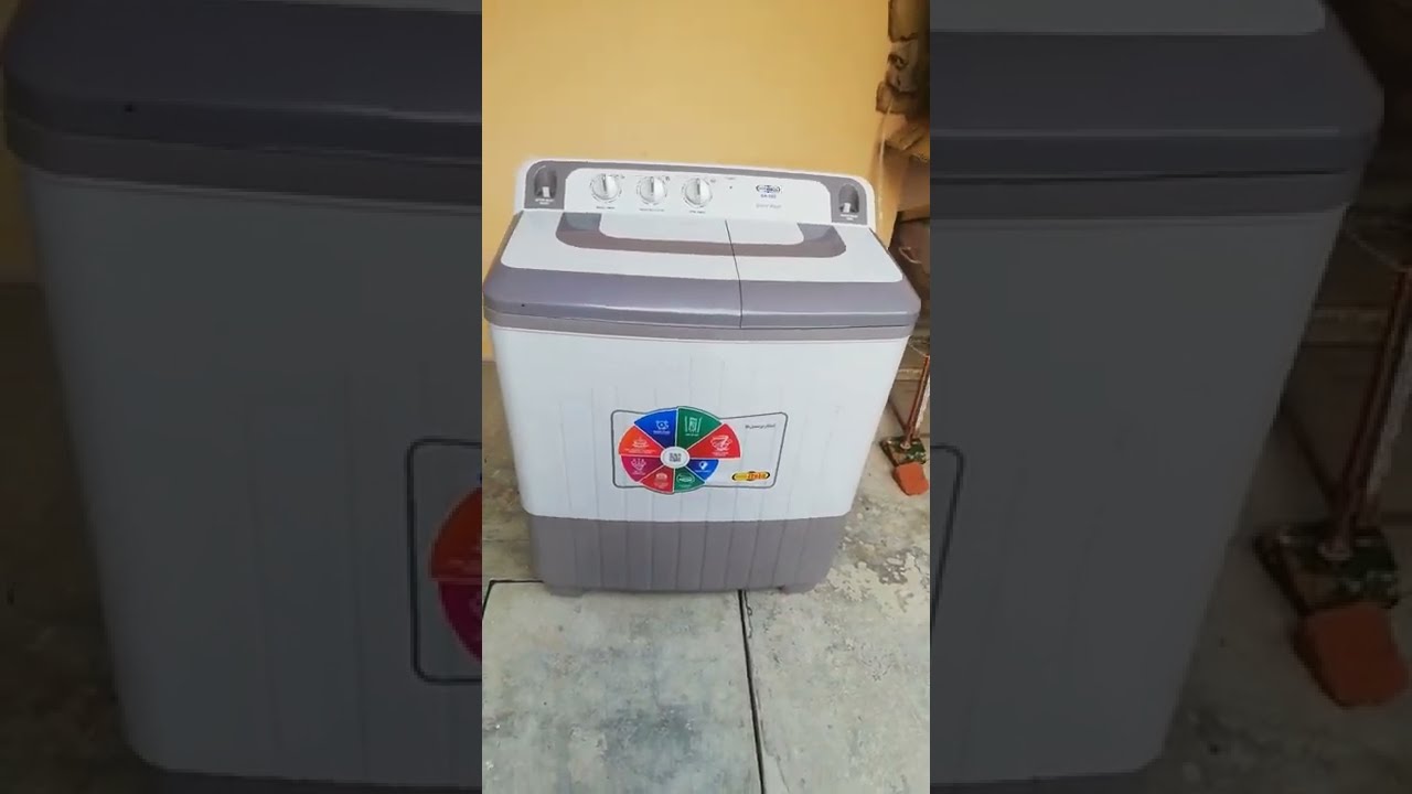 Super Asia semi auto twin tub washing machine, Model SA 280 full review
