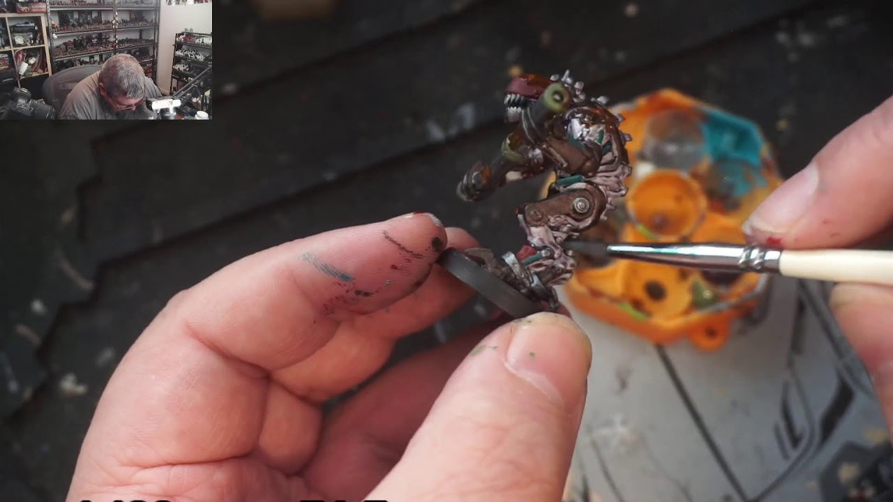 Lets hobby together, painting horrible tyranid mechanical abominations
