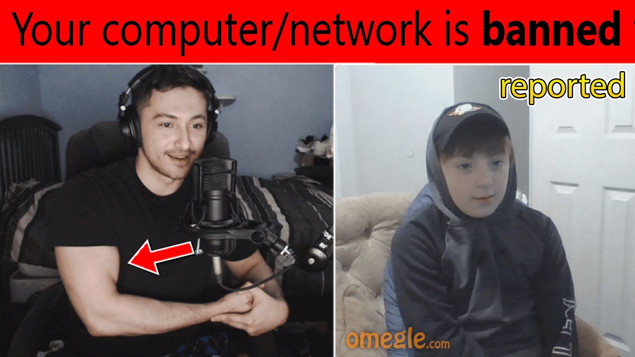 Меня забанили на Omegle за ЭТО..?