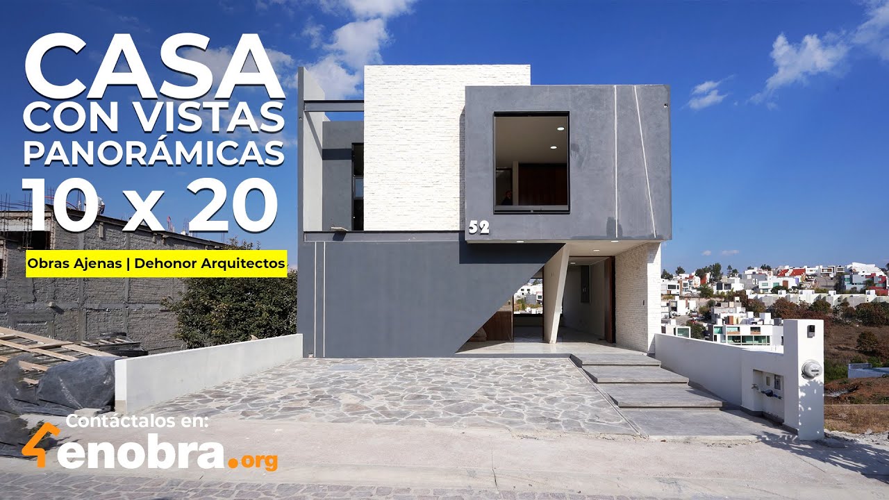 CASA en DESNIVEL con VISTAS a la CIUDAD DE MORELIA | OBRAS AJENAS | @dehonorarquitectos3890