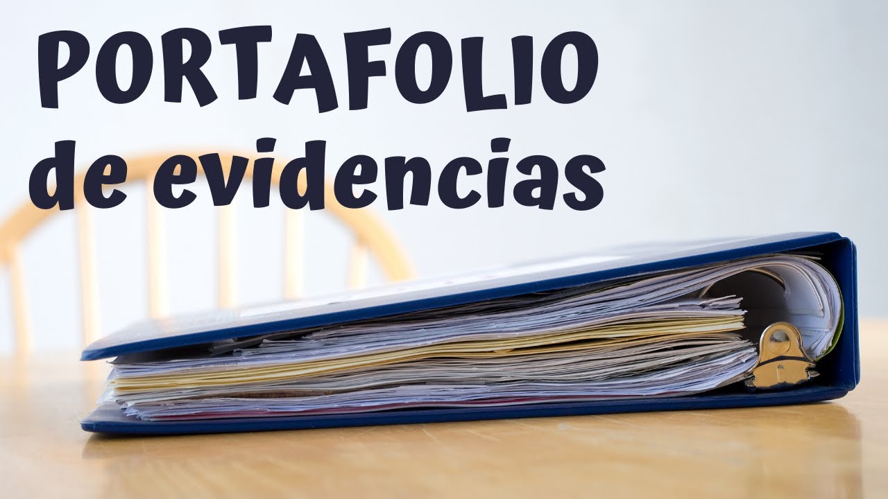 [114] Elaboración del portafolio de evidencias | uso de materiales sencillos #docentes
