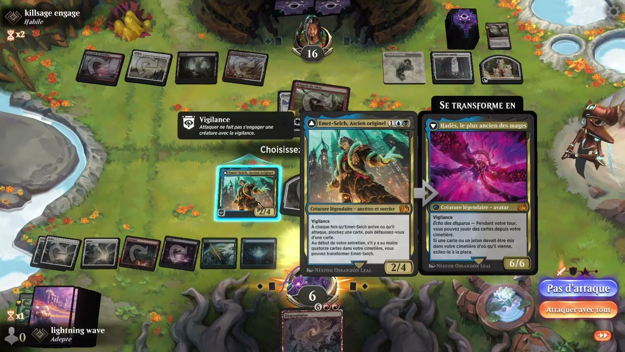 MTG Arena deck anges en intemporel