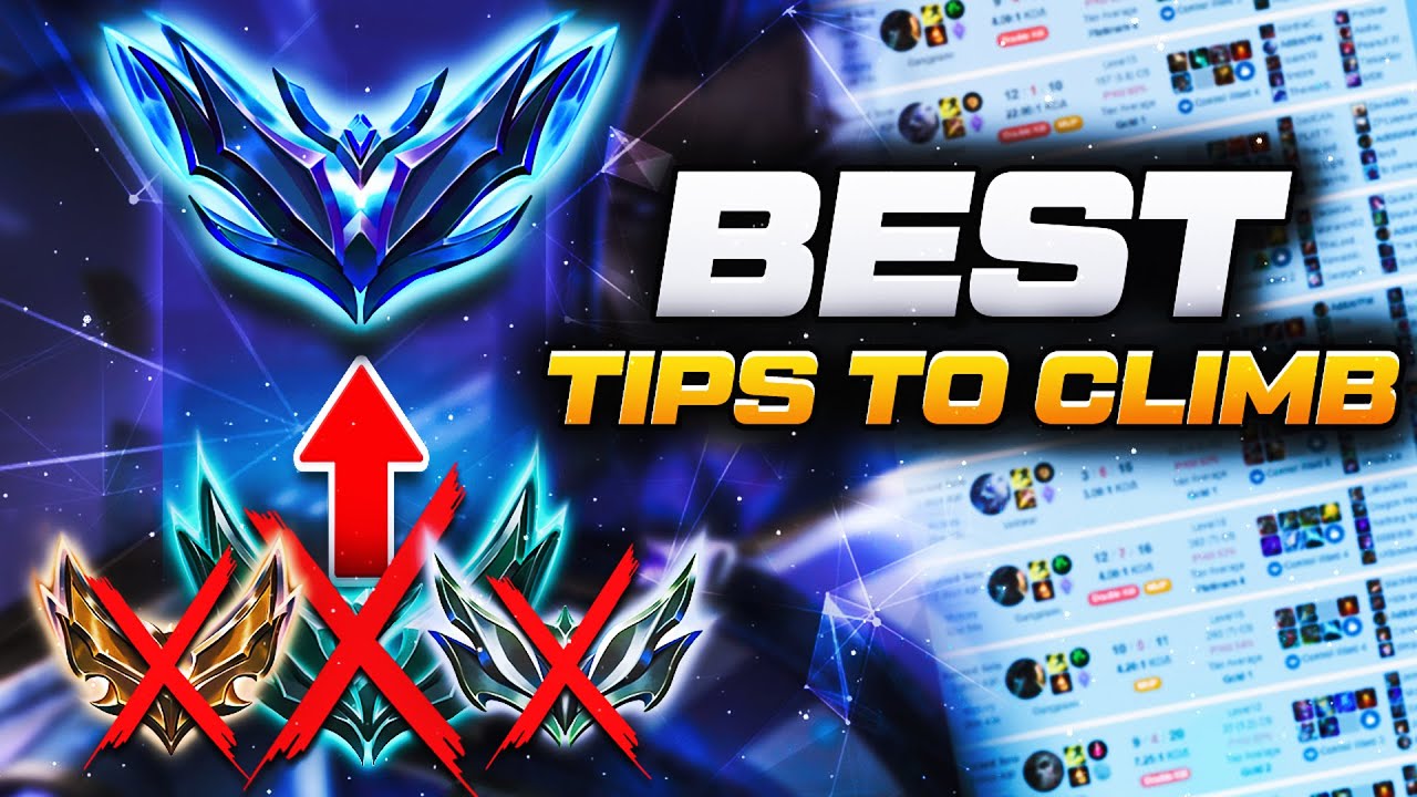How to Climb out of Every Rank - Your Most Common Mistakes - League of Legends Tips and Tricks