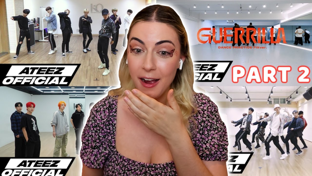 ATEEZ dance practice reaction (deja vu, halazia, say my name & pirate king)