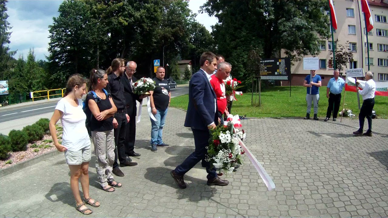 Poległym w walce z bandami UPA Ustrzyki Dolne 31.07.2021 FILE0014