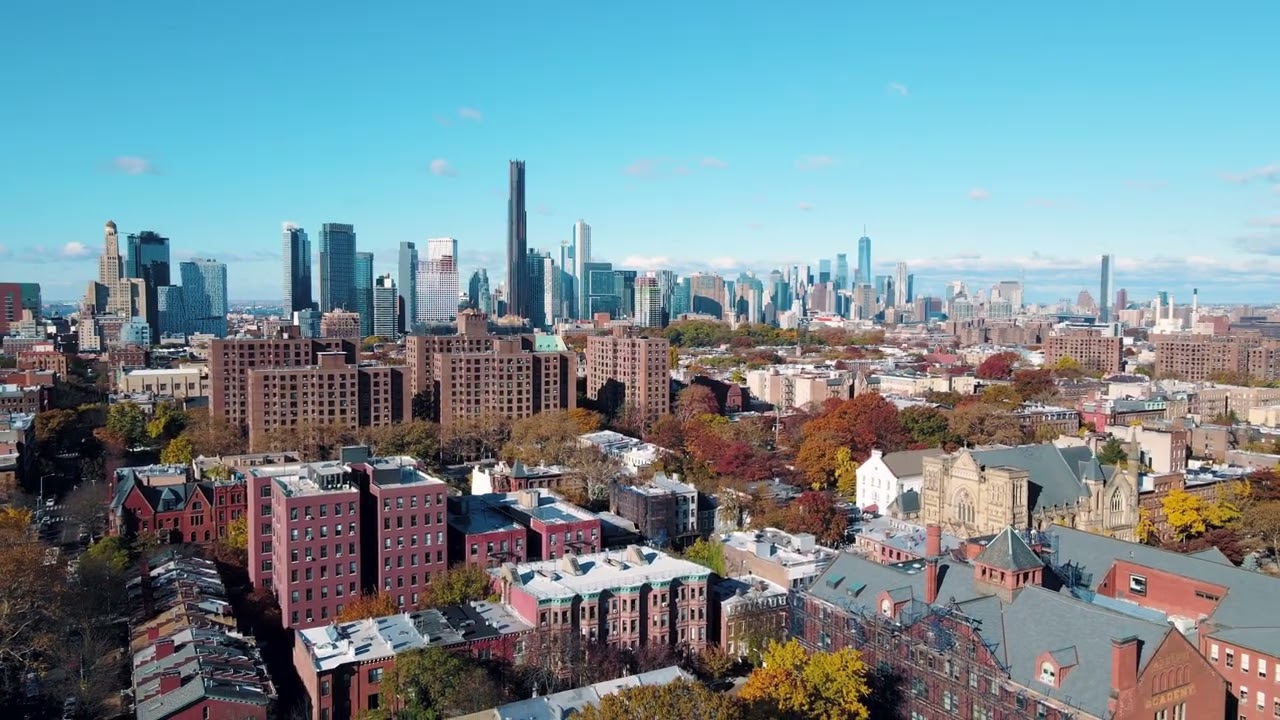 Brooklyn Serenity: A Peaceful Drone Flight Over NYC’s Vibrant Borough with AI-Generated LoFi