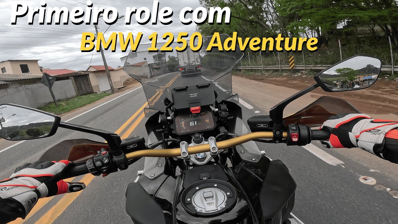 ROLÊ PESADO COM A GS1250 Adventure 😱😱😱