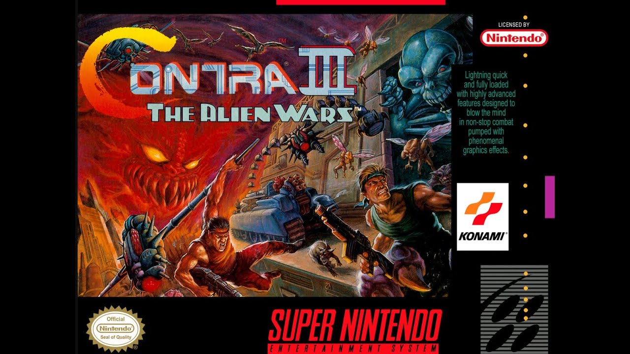 Contra III: The Alien Wars | Full game - Hard l [4K 60FPS]