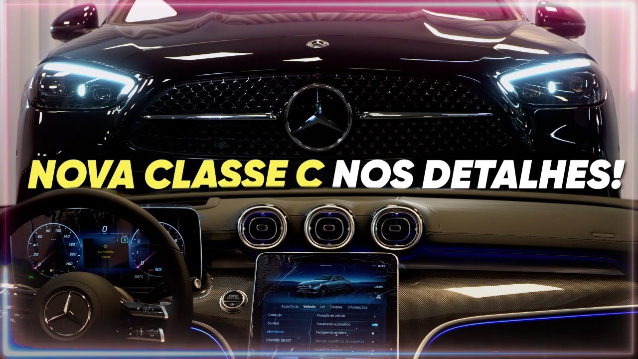ANALISAMOS O NOVO MERCEDES C300 NOS DETALHES!! -   ApC