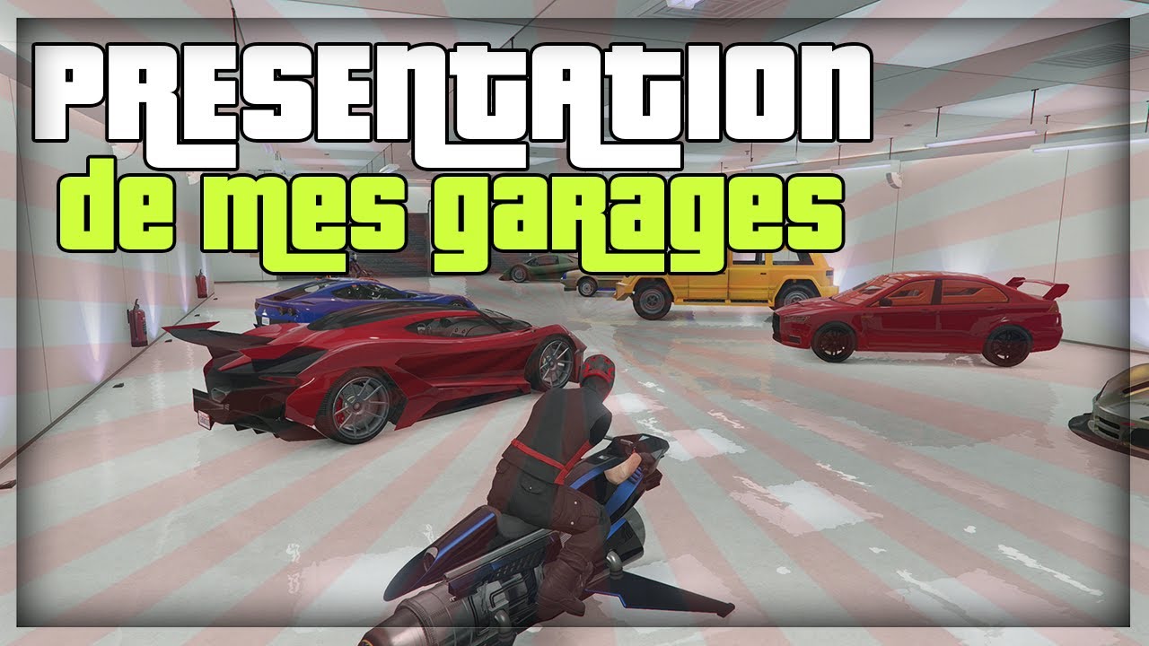 ASMR: PRESENTATION OF ALL MY GARAGES ON GTA 5 ONLINE