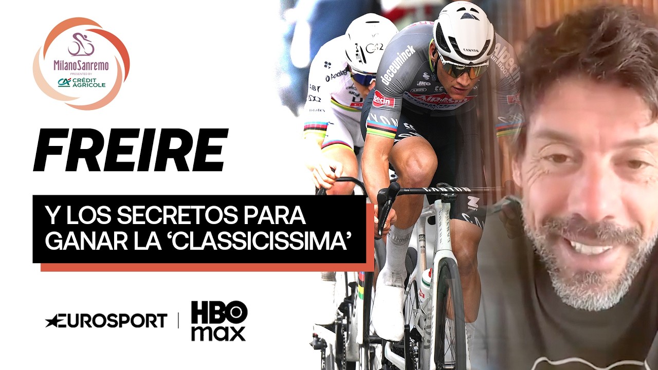 ENTREVISTA EXCLUSIVA | Óscar Freire, triple ganador de #MilanoSanremo, da pistas a Pogacar y VDP