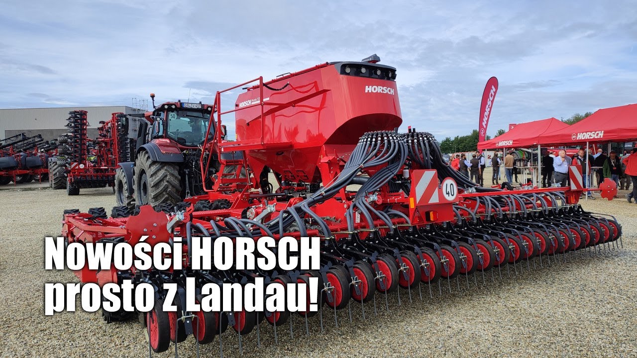 HORSCH Leeb Xeric 14FS, Pronto 7DC, Sprinter 12.25SC i inne nowości prosto z Landau!