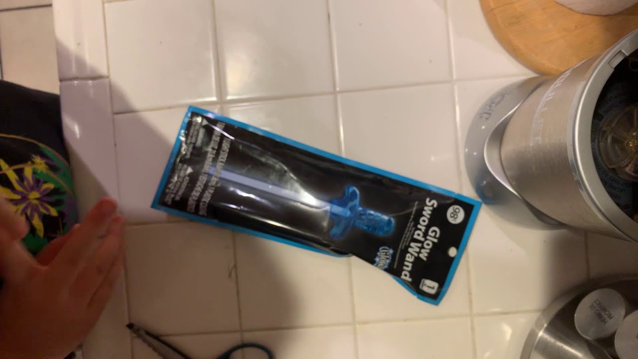 Glow sword wand