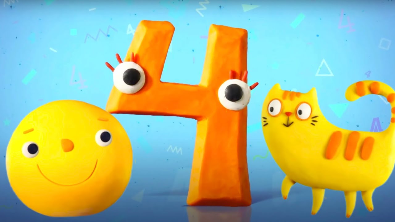 Count with Claymotions | NUMBERS From 1 To 10 | Learning cartoons for kids 🟡 Cartoon Box