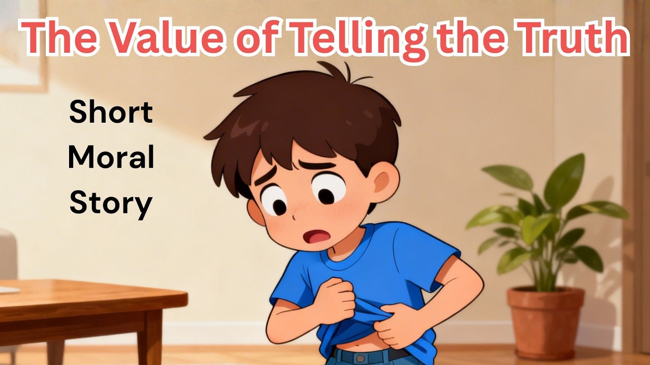 Short Story In English | The Value Of Telling The Truth | Moral Story In English For kids 