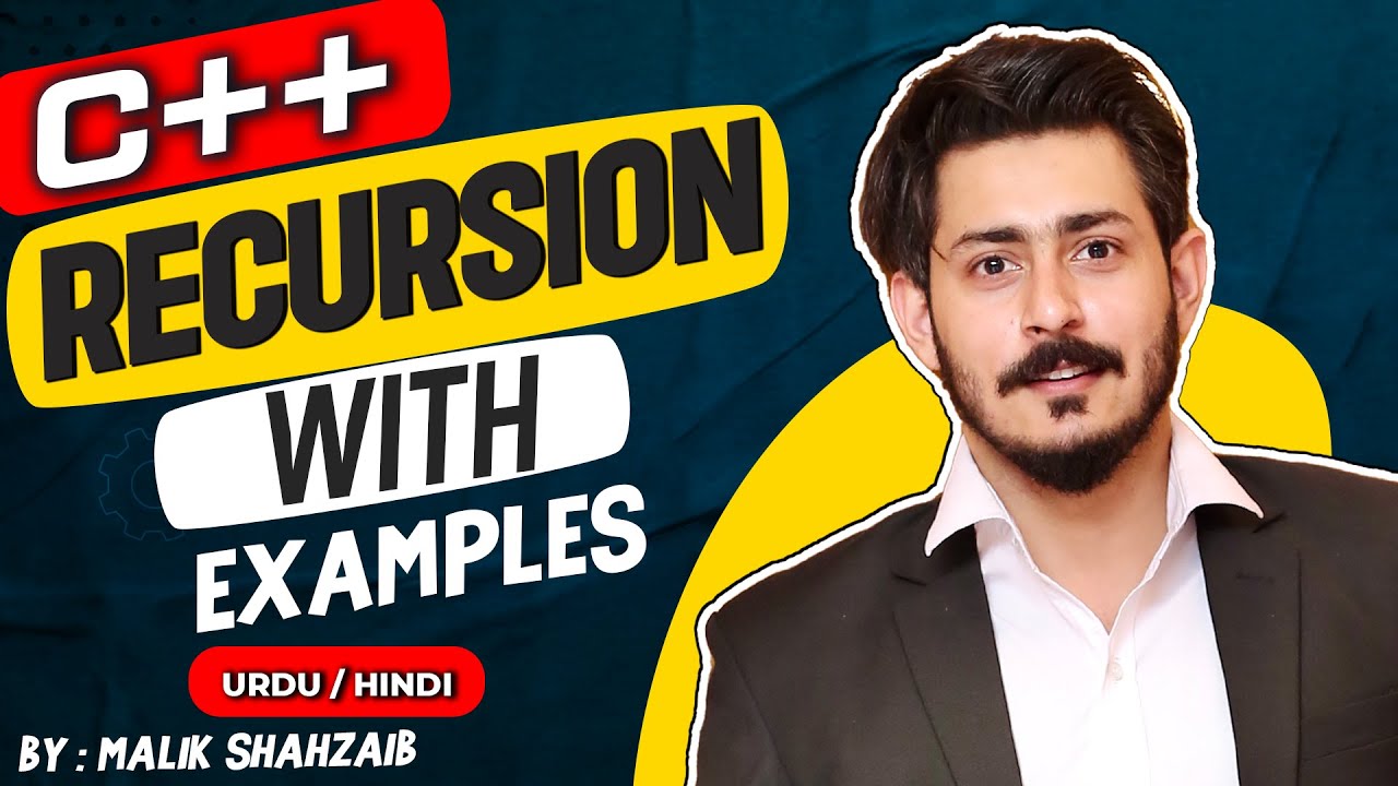 recursion c++ | recursive function example c++ | find factorial, fibonacci series, Reverse and Power